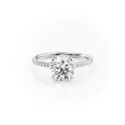 The Aline Set Moissanite With A 1.0 Carat