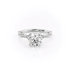 The Jasmine Set Moissanite With A 1.0 Carat