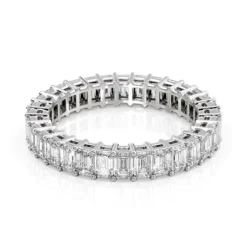 4ct Emerald Eternity