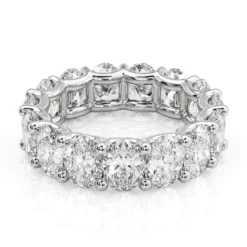 4.5ct Round U Prong Eternity