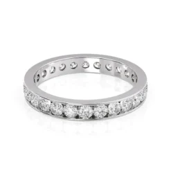 4ct Round Channel Eternity