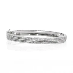 5 Row Pave Bangle