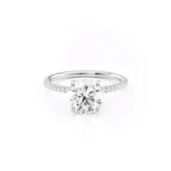The Pave Nelly Set With A 2.0 Carat