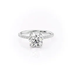 The Mandy Set Moissanite With A 1.0 Carat