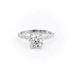 The Parker Set Moissanite With A 1.0 Carat