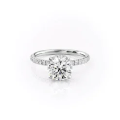 The Pave Alex Set With A 1.0 Carat