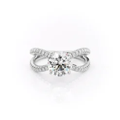 The Zoey Set Moissanite With A 1.0 Carat