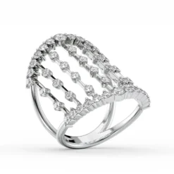 Distance Diamond Ring
