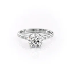 The Monica Set Moissanite With A 2.5 Carat