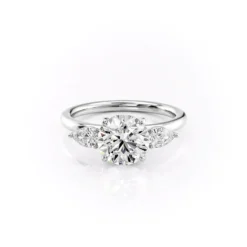 The Lauren Set Moissanite With A 1.0 Carat