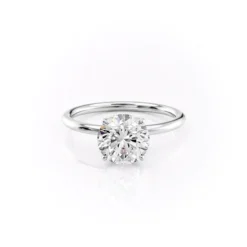 The Lily Set Moissanite With A 1.0 Carat