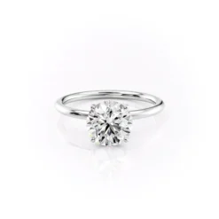 The Luna Set Moissanite With A 1.0 Carat