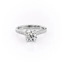 The Cameron Set Moissanite With A 5.5 Carat