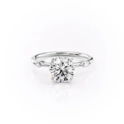 The Nicole Set Moissanite With A 1.0 Carat