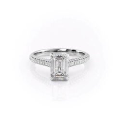 The Rachel Set With A 1.0 Carat