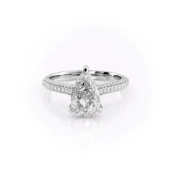 The Rachel Set With A 1.0 Carat
