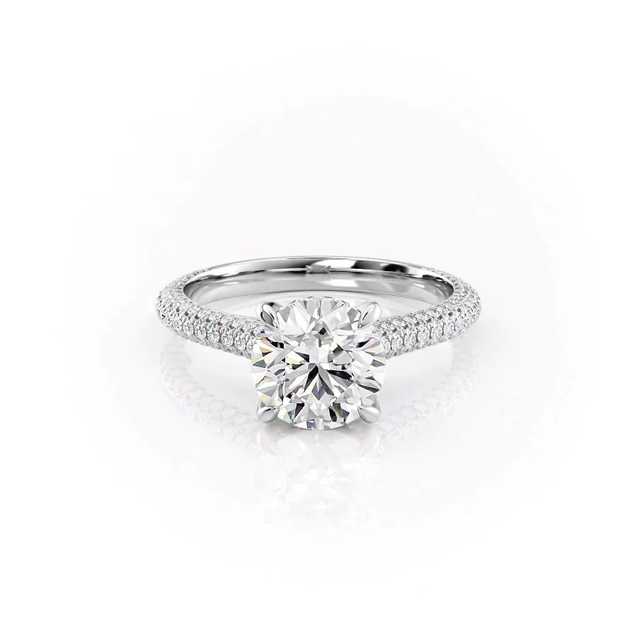 Keyzar · The Rachel Set With A 1 Carat Round Lab Diamond