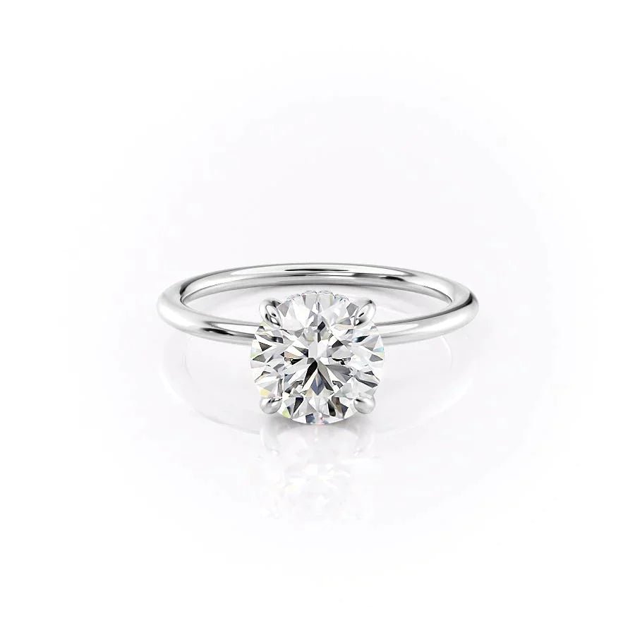 Keyzar · The Kamellie Set With A 1 Carat Round Moissanite