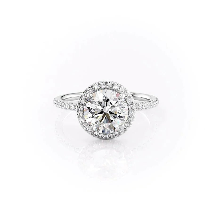 Keyzar · The Michelle Set With A 1 Carat Round Moissanite