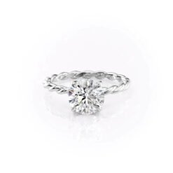 The Alice Set Moissanite With A 1.0 Carat