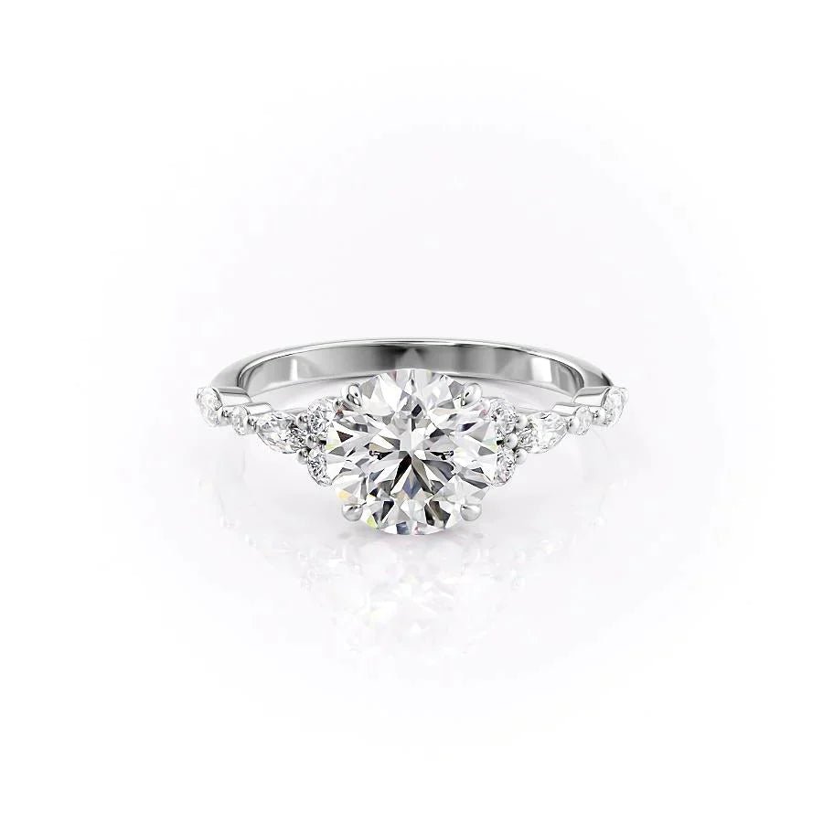 Keyzar · The Kristen Set With A 1 Carat Round Lab Diamond