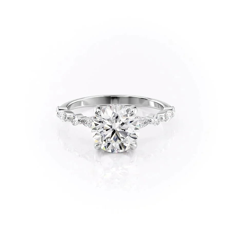 Keyzar · The Lindsey Set With A 1 Carat Round Lab Diamond