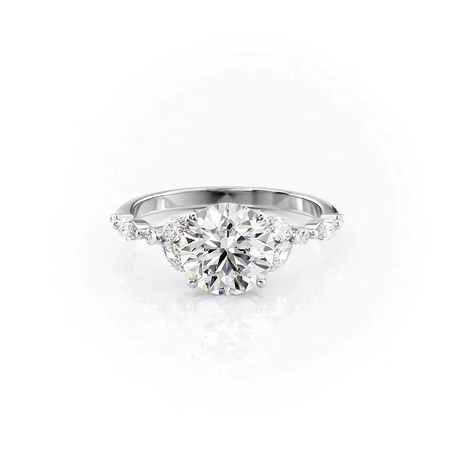 Keyzar · The Chelsea Set With A 1 Carat Round Lab Diamond