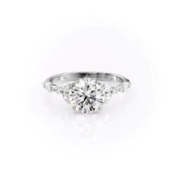The Chelsea Set Moissanite With A 1.0 Carat