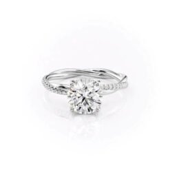 The Stacey Set Moissanite With A 1.0 Carat