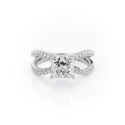 The Zoey Set With A 1.0 Carat