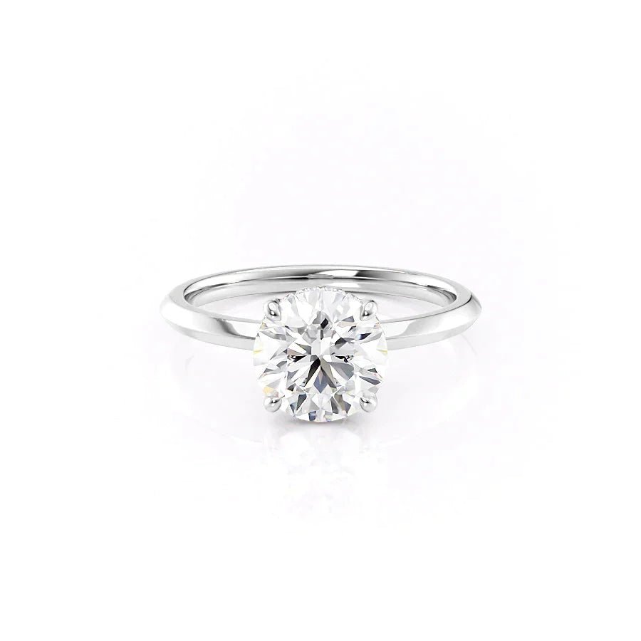 Keyzar · The Razor Kamellie Set With A 1 Carat Round Moissanite