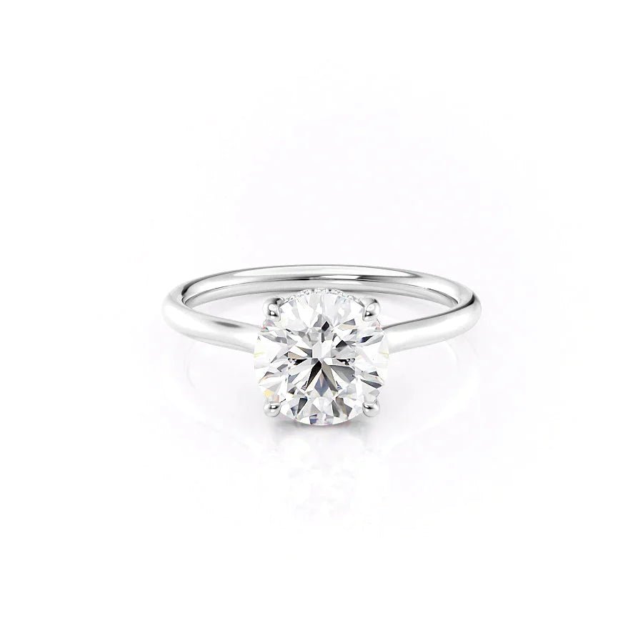 Keyzar · The Ellie Set With A 1 Carat Round Moissanite