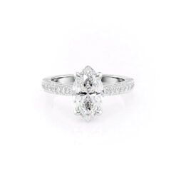 The Catherine Set With A 1.0 Carat