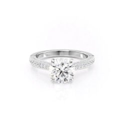 The Catherine Set Moissanite With A 1.0 Carat