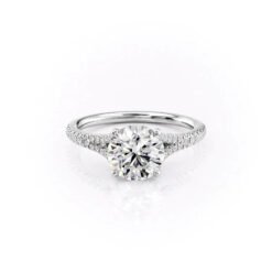 The Jade Set Moissanite With A 1.0 Carat