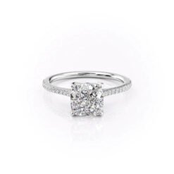 The Pave Madison Set With A 1.0 Carat