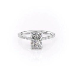 The Pave Madison Set With A 1.0 Carat