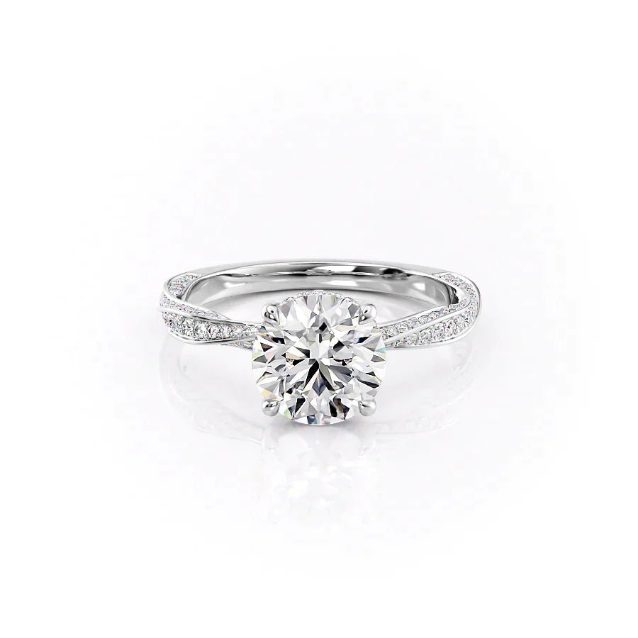 Keyzar · The Caroline Set With A 1 Carat Round Lab Diamond