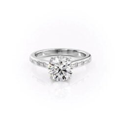 The Monica Set Moissanite With A 1.0 Carat