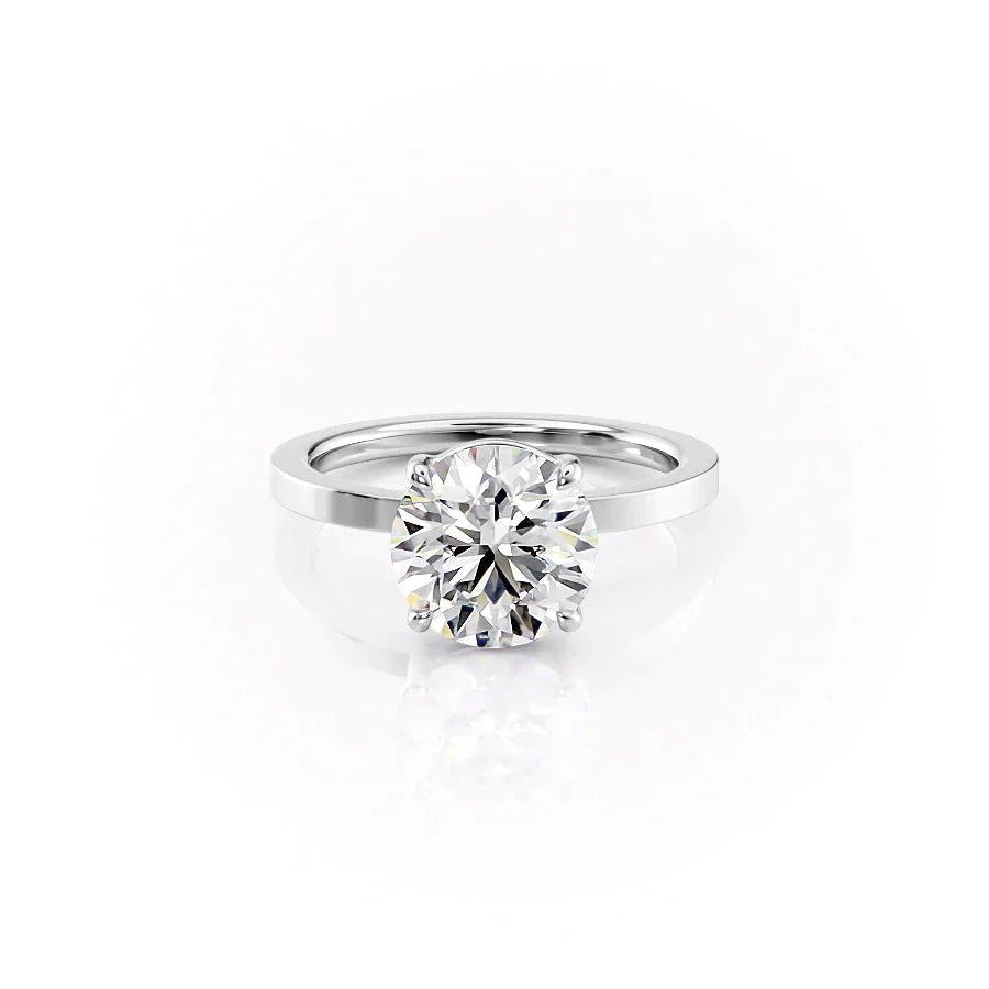 Keyzar · The Eleanor Set With A 1 Carat Round Lab Diamond