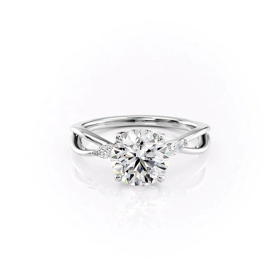 Keyzar · The Kelsey Set With A 1 Carat Round Moissanite