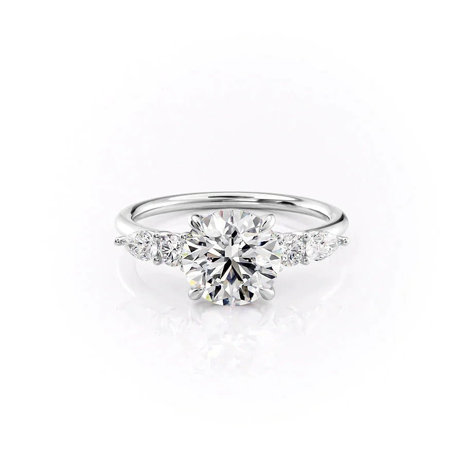 Keyzar · The Abigail Set With A 1 Carat Round Moissanite