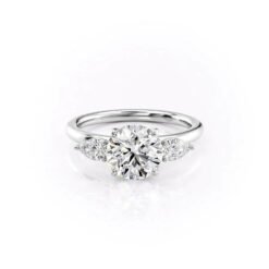 The Lauren Set Moissanite With A 1.0 Carat