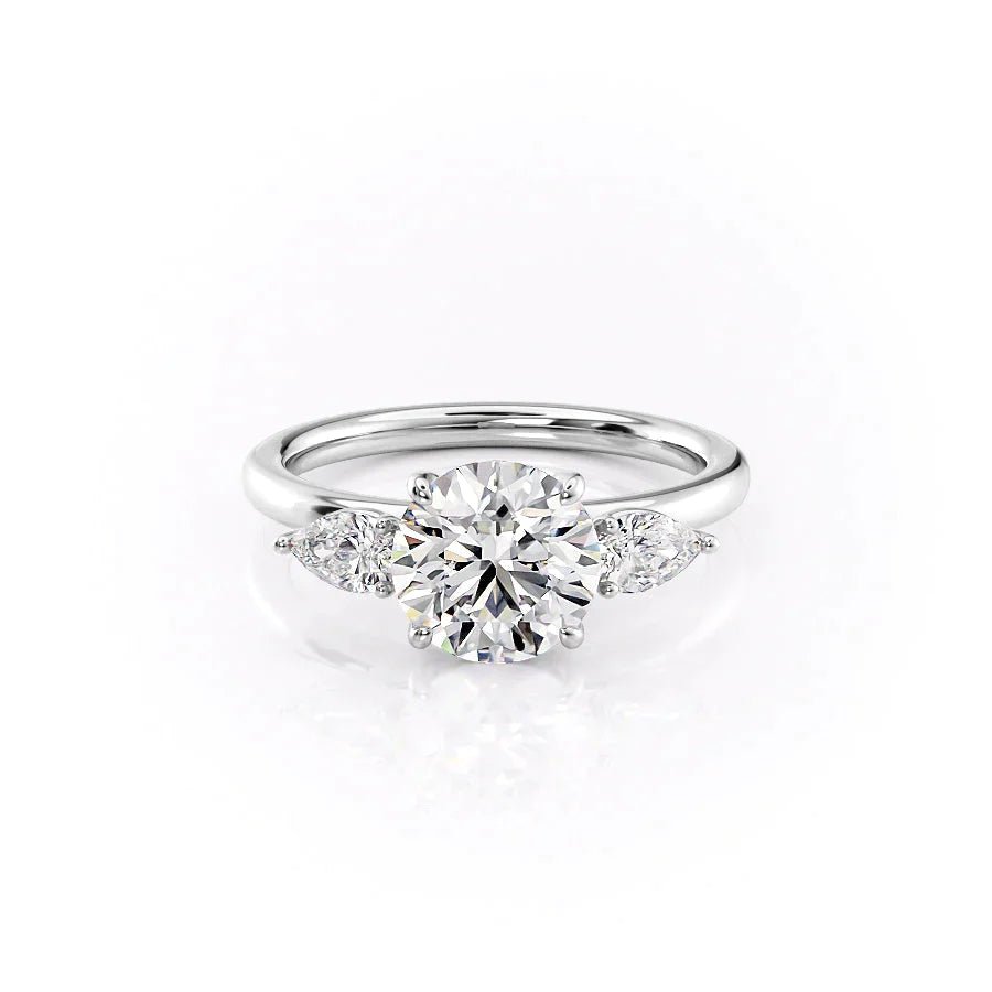 Keyzar · The Lauren Set With A 1 Carat Round Moissanite
