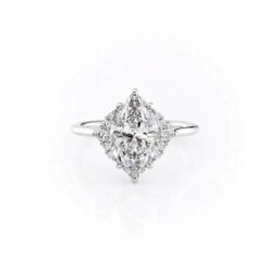 The Victoria Set With A 1.0 Carat