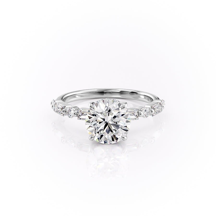 Keyzar · The Patricia Set With A 1 Carat Round Lab Diamond