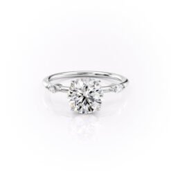 The Nicole Set Moissanite With A 1.0 Carat