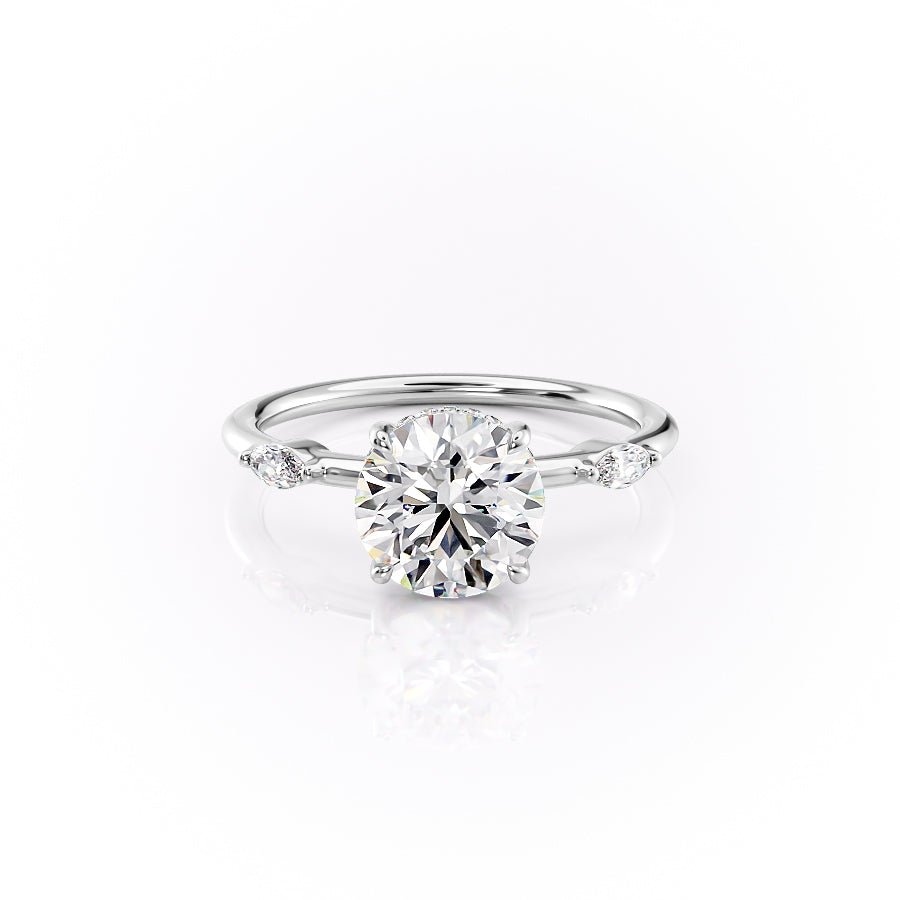Keyzar · The Nicole Set With A 1 Carat Round Moissanite