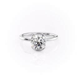 The Eliza Set Moissanite With A 1.0 Carat