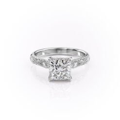 The Claudia Set With A 1.0 Carat
